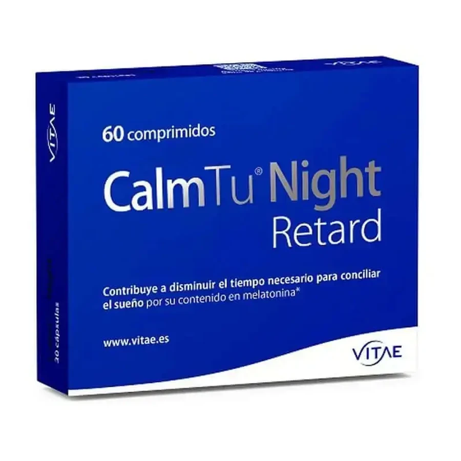 VITAE CalmTu Retard Night, 60 таблеток: ціни та характеристики