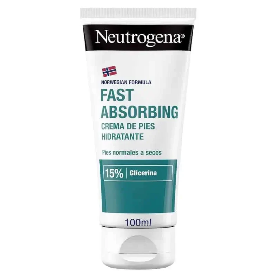Neutrogena Увлажняющий крем для ног с мгновенным впитыванием 100 мл: цены и характеристики
