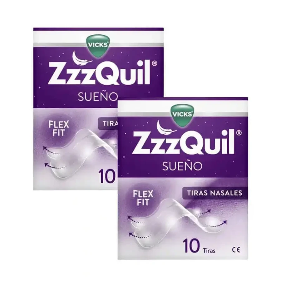 Назальные полоски Zzzquil Sleep, дышите и спите лучше, 2X10 полосок: цены и характеристики