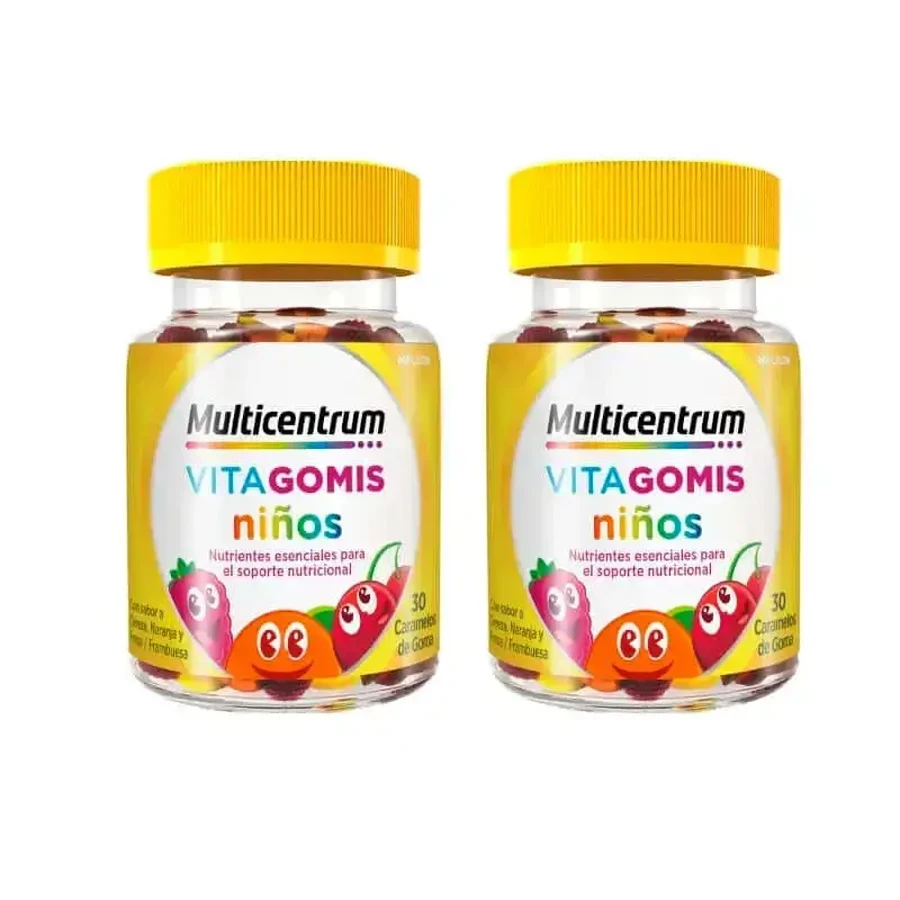 Multicentrum Vitagomis Junior Pack 2 x 30 жевательных конфет: цены и характеристики