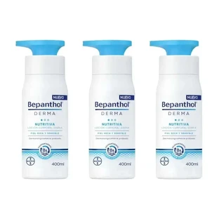 Bepanthol Derma Ежедневный питательный лосьон для тела, 3X400 мл