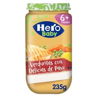 Овочевий пиріг Hero Baby з індичкою 235 гр