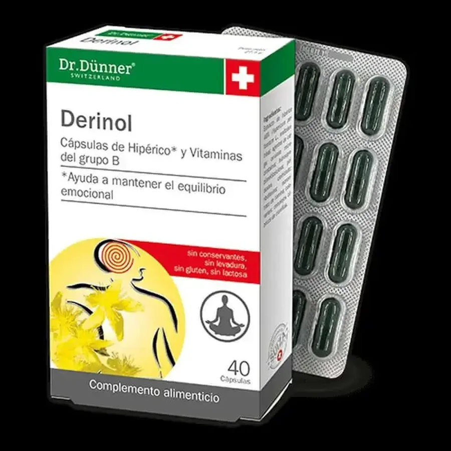 Dr.Dunner Derinol, 40 капсул: цены и характеристики