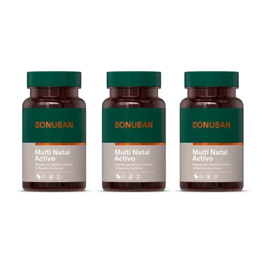 Bonusan Multi Natal Active Pack 3 x 60 таблеток: ціни та характеристики