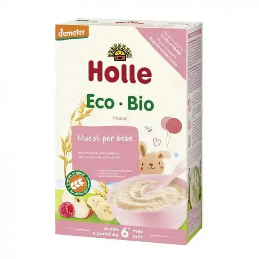 Каша мюсли Holle Organic, 250 г: цены и характеристики