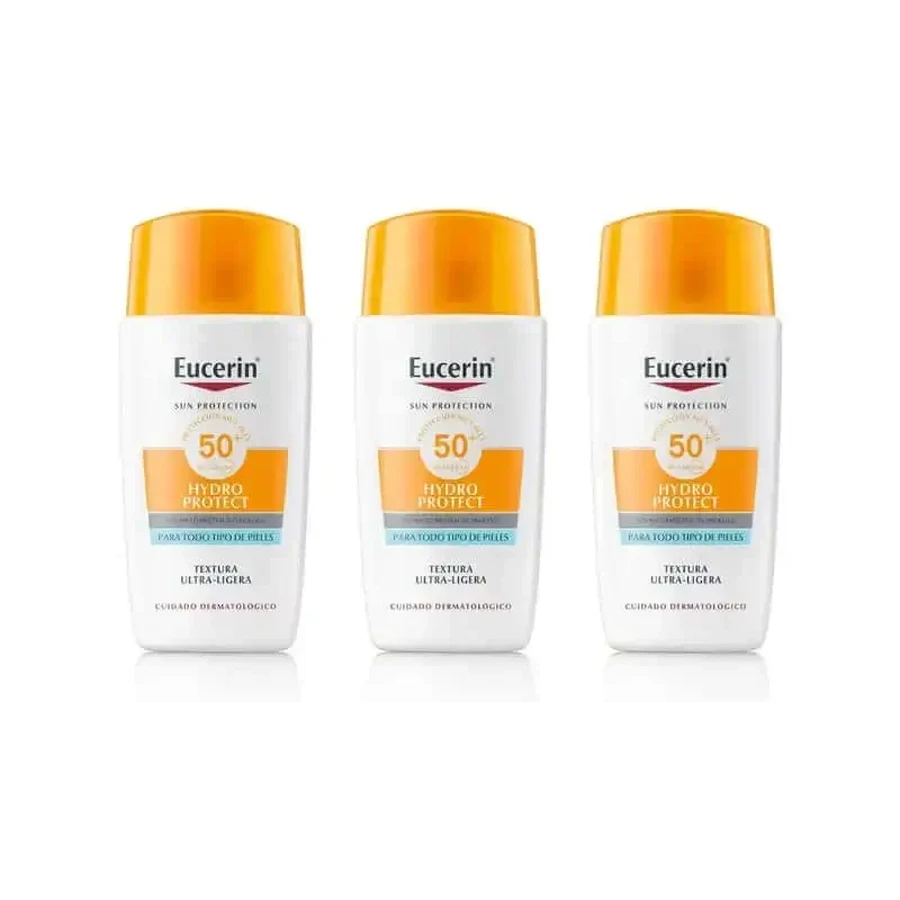 Eucerin Suncare Hydro Protect Face Fluid Spf50+, 3X50 Ml: цены и характеристики