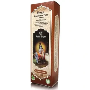 Паста Radhe Shyam Henna Paste светло-коричневая, 200 мл