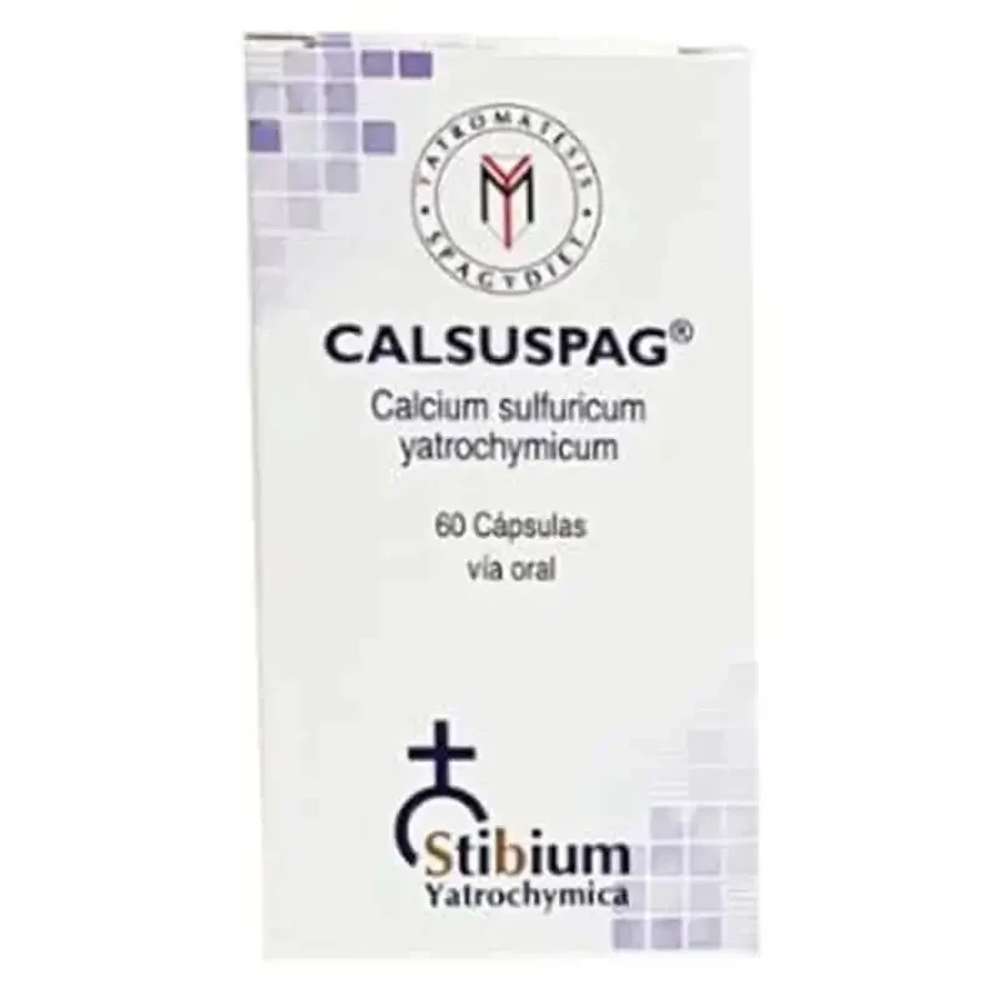 Heliosar Calsuspag Calcium Sulfuricum , 60 капсул: цены и характеристики