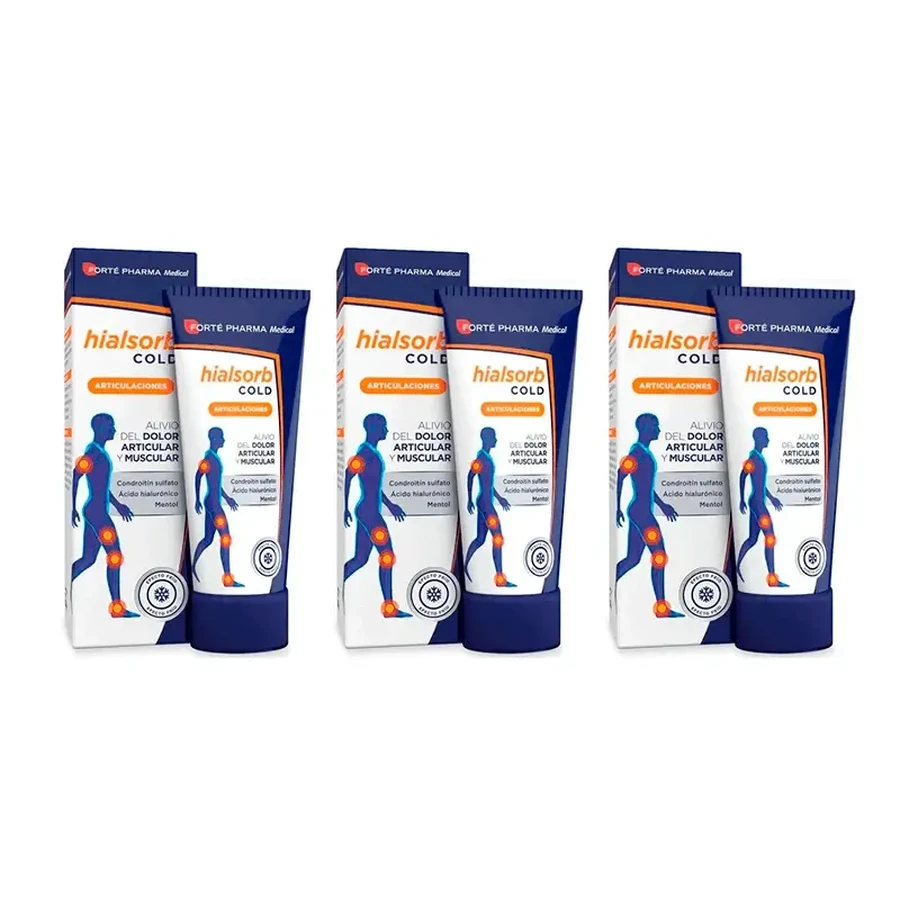 Forté Pharma Triplo Medical Hialsorb Cold, 3 x 100 мл: цены и характеристики