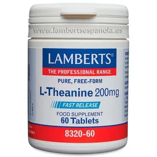 Lamberts L-Theanine 200Mg, 60 капсул