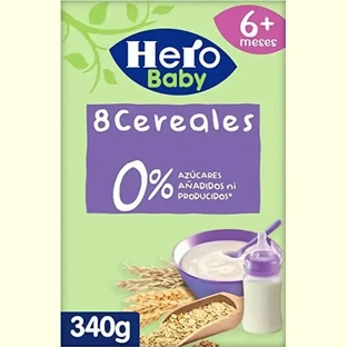 Hero Baby Cereal 8 злаків 340 г