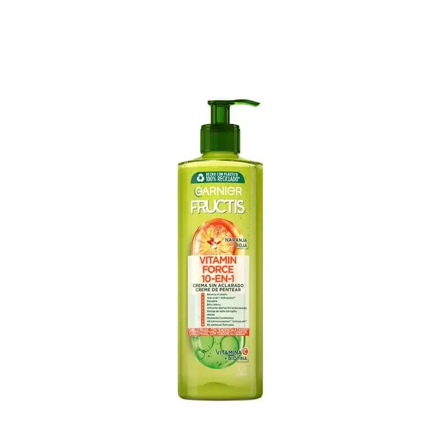 Garnier Fructis Vitamin Force No-Rinse Cream With Red Orange, Vitamin C and Biotin For Hair With A Tendency To Fall Out - 400Ml: цены и характеристики