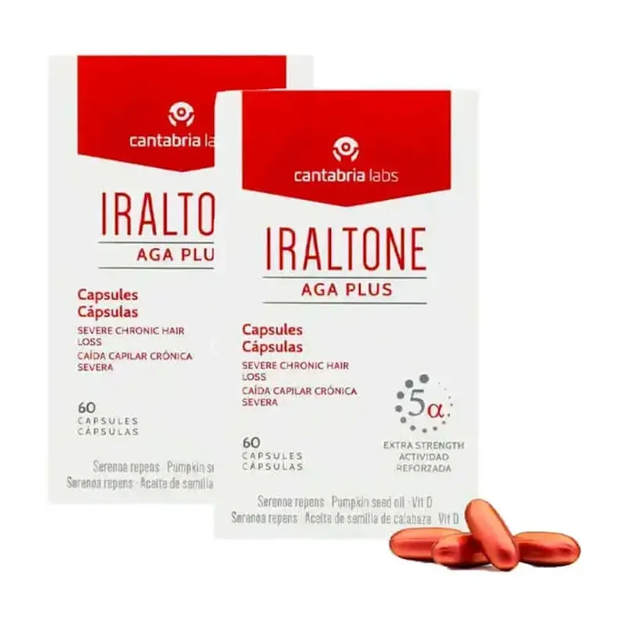 Iraltone Aga Plus, упаковка 2 x 60 капсул: цены и характеристики