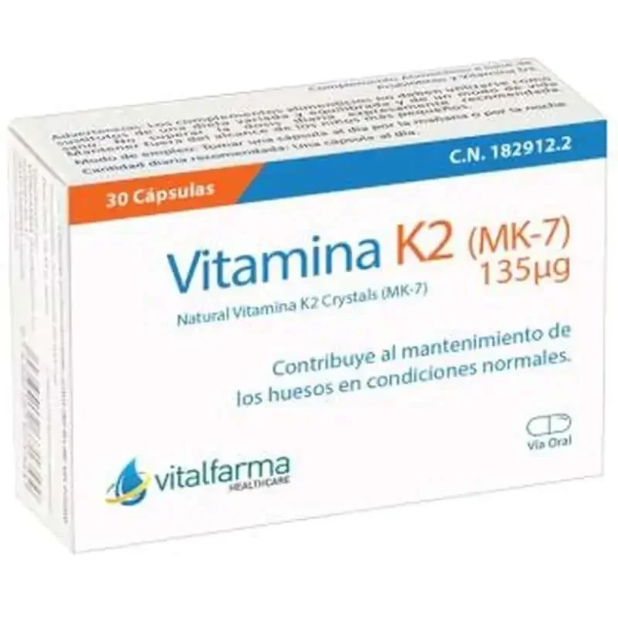 Vitalfarma Вітамін К2-7 30 компл.: ціни та характеристики