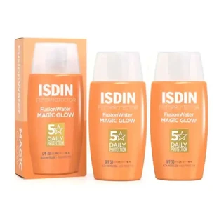 Фотопротектор Isdin Fusion Water Magic Shine SPF 30 Pack 2 x 50 Ml