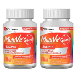 Forté Pharma Duplo Multivit Multivit Gummies 2 x 60 жувальних гумок