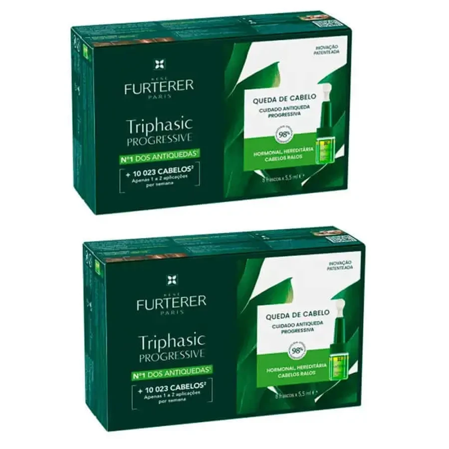Rene Furterer Triphasic Progressive Hair Loss Pack, 8 бутылок: цены и характеристики