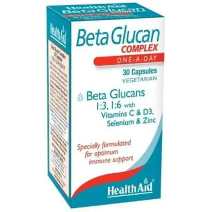 Health Aid Beta Glucan Complex 30Vcap.: цены и характеристики