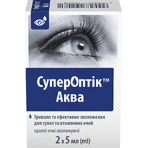 Краплі Супероптік Аква очні флакон 5 мл, №2: ціни та характеристики