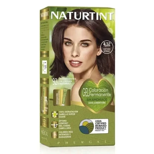 Перманентний барвник Naturtint Перманентний барвник без аміаку 4.32 - темно-коричневий