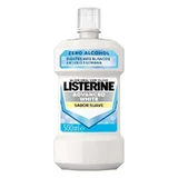 Listerine Полоскание для рта, улучшенное отбеливание, без спирта, мягкая мята, 500 мл