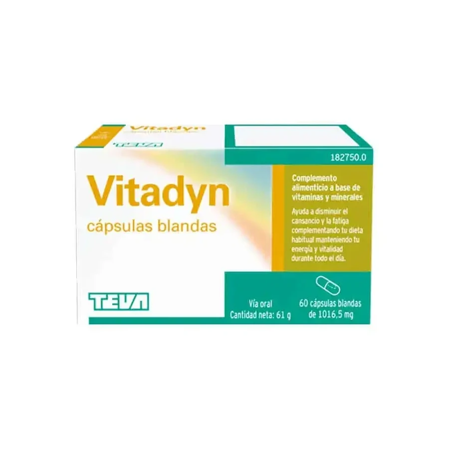 Teva Vitadyn 60 мягких капсул 60 капсул: цены и характеристики