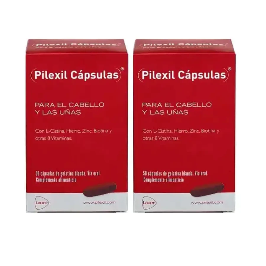 Капсулы Pilexil, в упаковке 2 x 50 капсул.: цены и характеристики