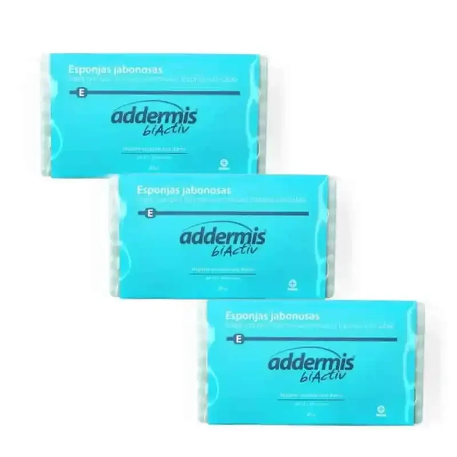 Ежедневный очищающий спонж Addermis Biactiv, 4X20 шт.: цены и характеристики