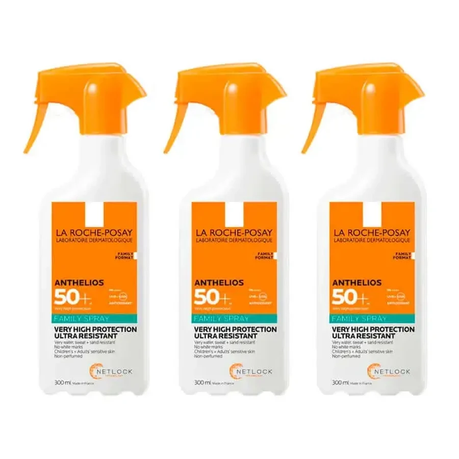 La Roche Posay Triple Anthelios Triple Anthelios Family Spray Spf 50+, 3 X 300 Ml: цены и характеристики