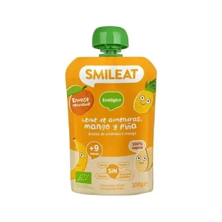 Smileat Мигдальний пакет з манго та ананасом, 100 г