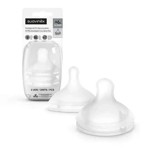 Suavinex Sx Pro Силикон Sx Pro 2 соски, очень плотный поток (XL)