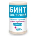 Бинт еластичний San Farma середньої розтяжності, 1,5 м x 8 см