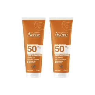 Avene Солнцезащитное молочко SPF50+ 2x250 мл