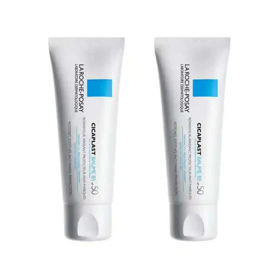 La Roche Posay Cicaplast Бальзам для обличчя B5 Spf50+, 2X40 мл: ціни та характеристики