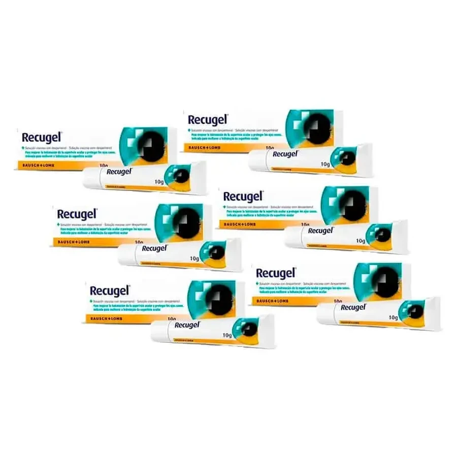 Гель офтальмологический Recugel, упаковка 6 x 10 г: цены и характеристики