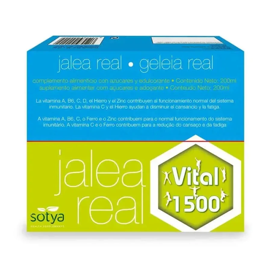 Sotya Vital Royal Jelly 1500, 20 флаконов по 10 мл: цены и характеристики