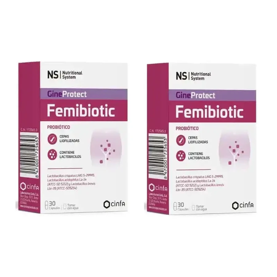 Cinfa Ns Femibiotic, 2X30 капсул: цены и характеристики