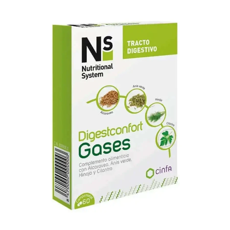 Ns Digestconfort Gas 60 таблеток: цены и характеристики