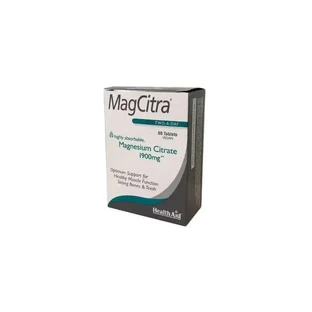 Health Aid MagCitra Цитрат магния 1900 мг 60 таблеток