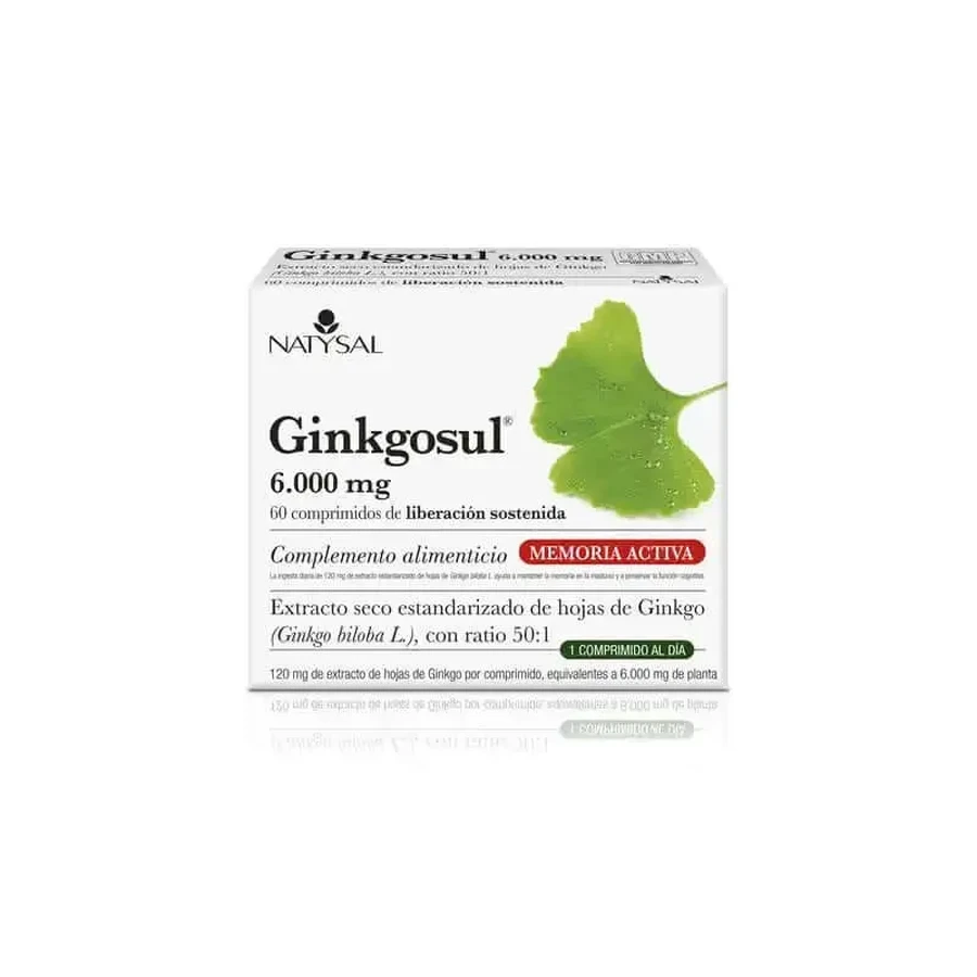 Natysal Ginkgosul, 60 капсул: цены и характеристики