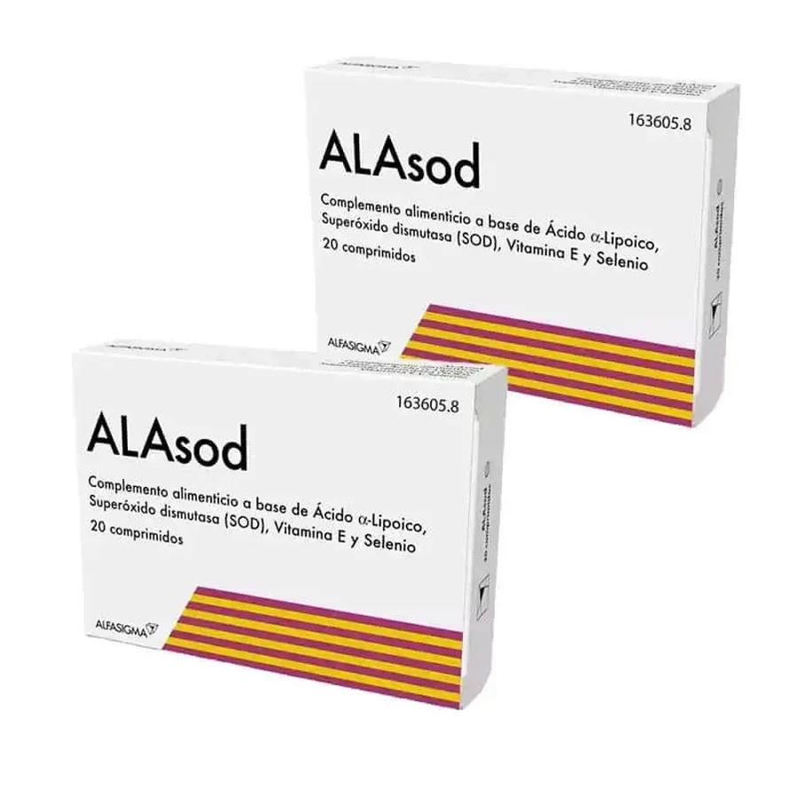 ALAsod Pack, 2 х 20 таблеток: ціни та характеристики