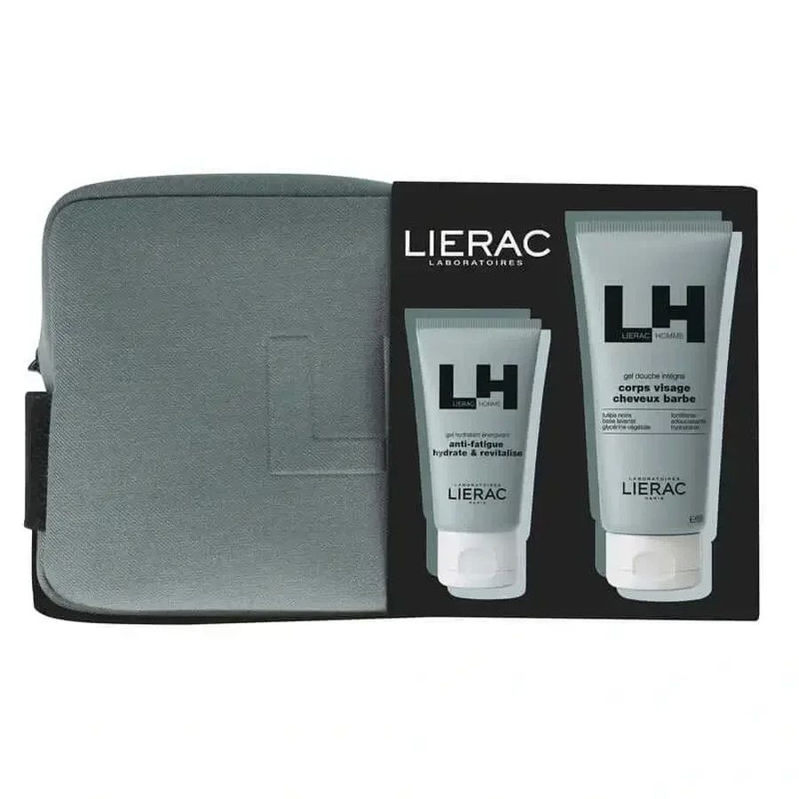 Lierac Homme Energising Увлажняющий гель 50 мл + Гель для душа, 200 мл: цены и характеристики