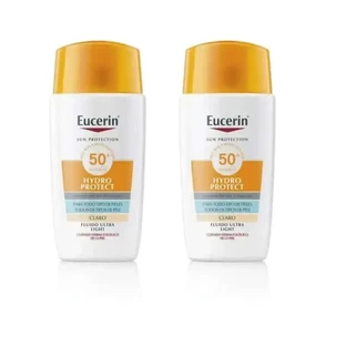 Eucerin Sun Face Hydro Protect Fluid SPF50+Tinted Light, 2х50 мл