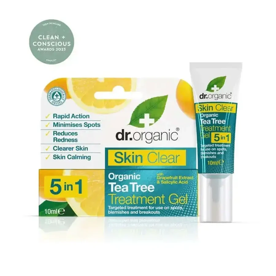 Dr. Organic Skin Clear 5 In 1 Gel Treatment 10Ml: цены и характеристики