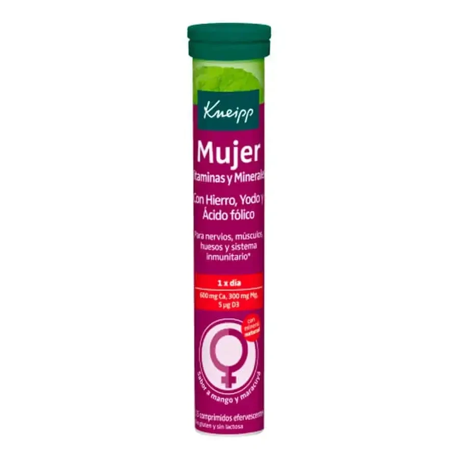 Витамины и минералы для женщин Kneipp, 15 таблеток: цены и характеристики