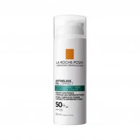 La Roche Posay Anthelios Oil Correct Daily Cream Gel SPF50+, 50 мл: ціни та характеристики