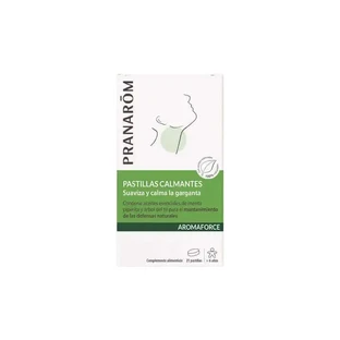 Пастилки для горла Pranarom Aromaforce, 21u