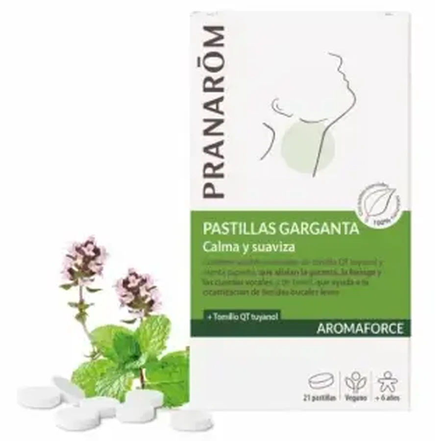 Пастилки для горла Pranarom Aromaforce, 21u: ціни та характеристики