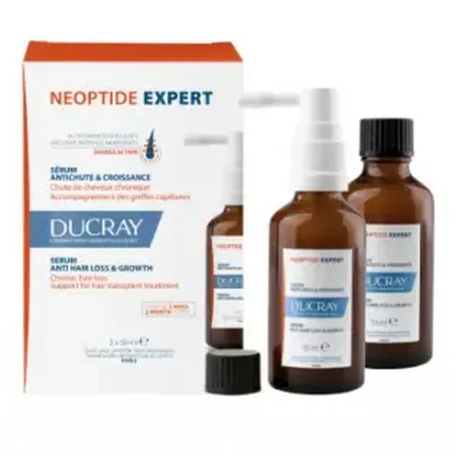 Ducray Neoptide Expert Сыворотка для роста и выпадения волос 2 x 50 мл: цены и характеристики