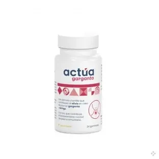 Actua Throat 24 жевательные конфеты со вкусом лимона